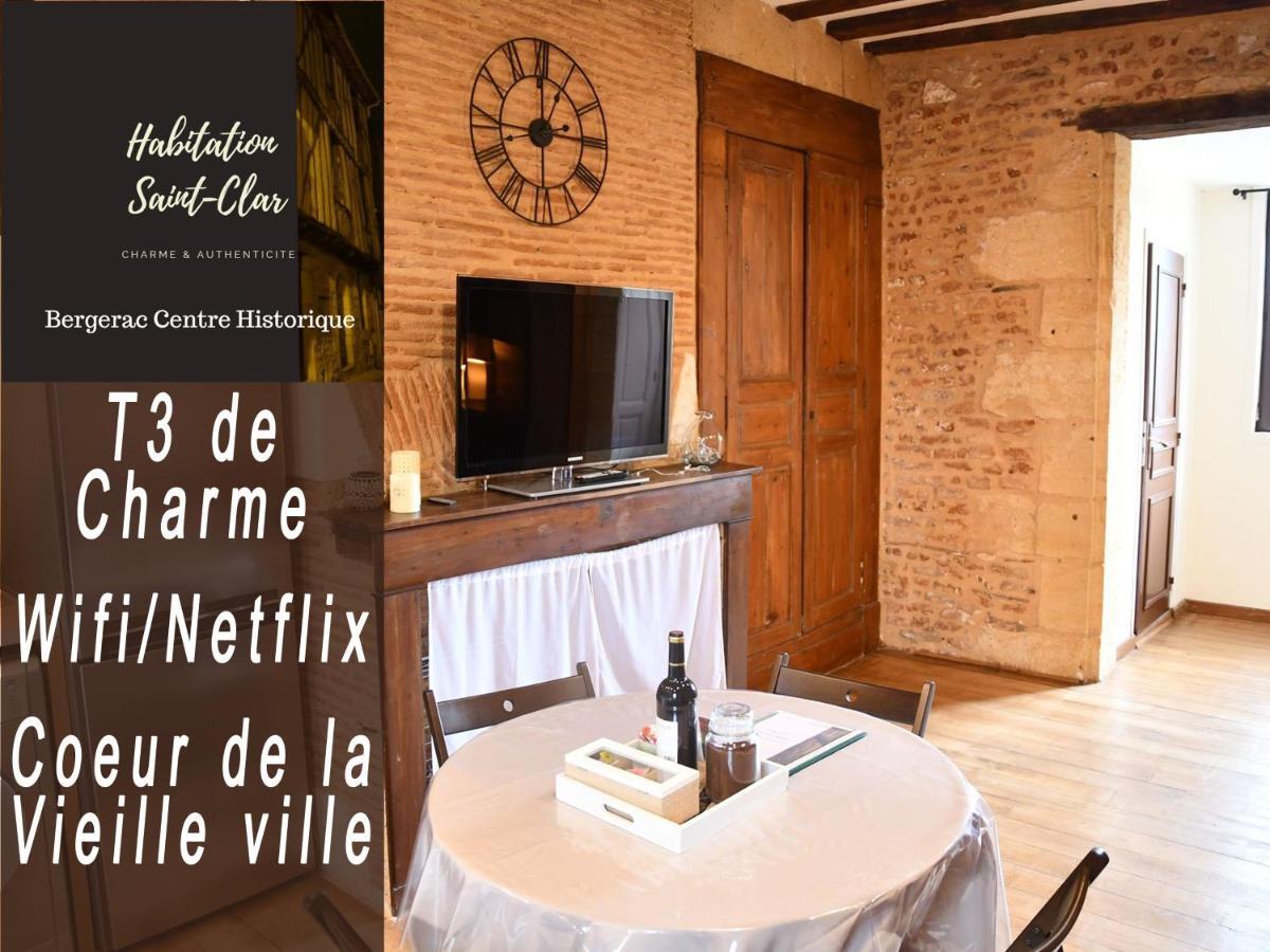 Habitation Saint-Clar Vieille Ville Bergerac Kamer foto