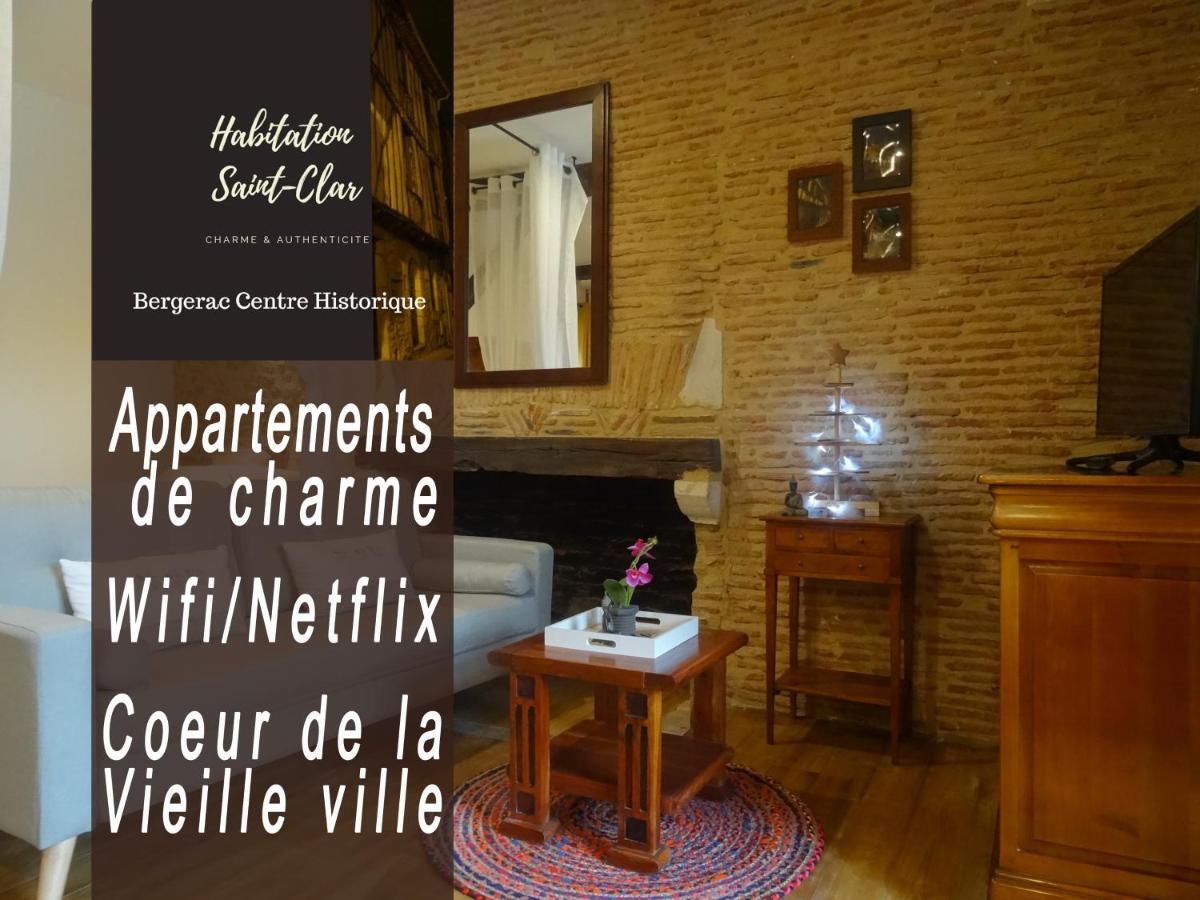 Habitation Saint-Clar Vieille Ville Bergerac Buitenkant foto